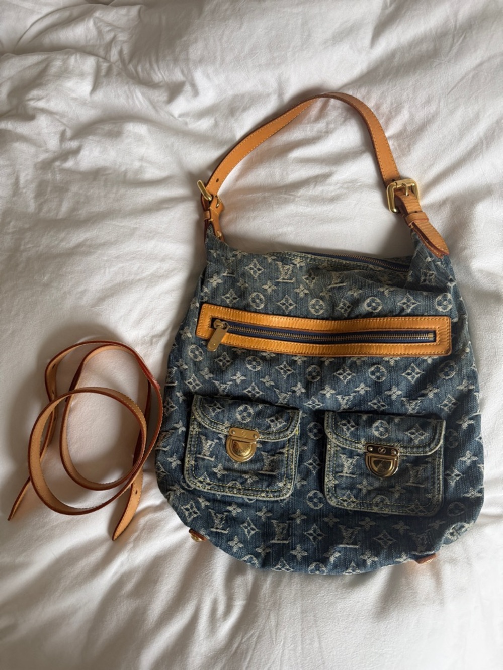 Louis Vuitton Denim Baggy GM